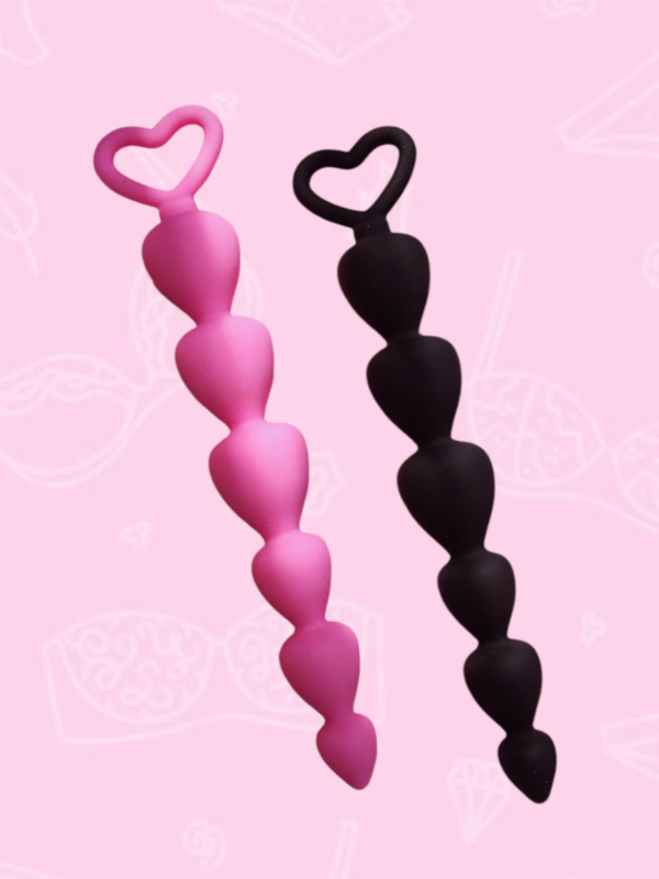 Heart beads