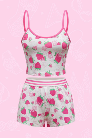 Pijama Fresas