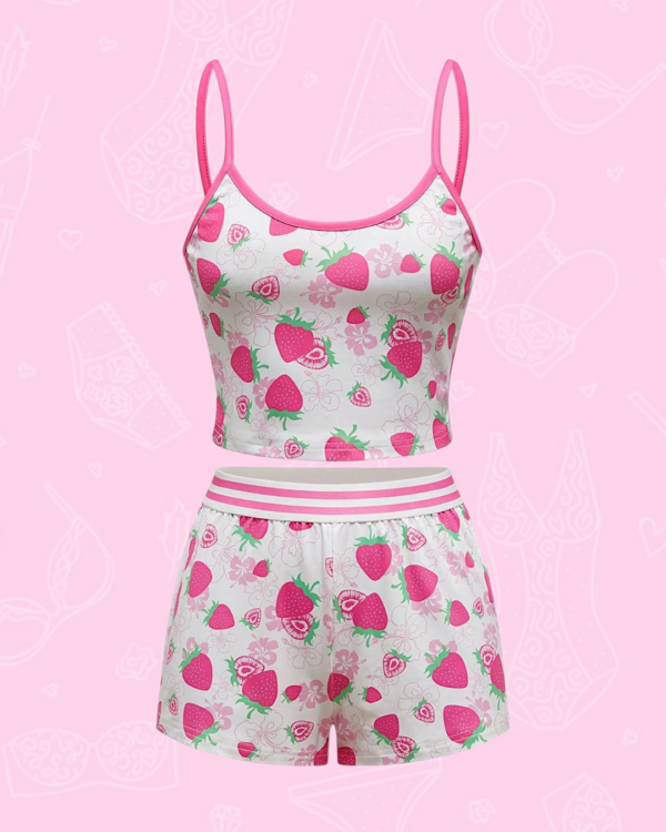 Pijama Fresas
