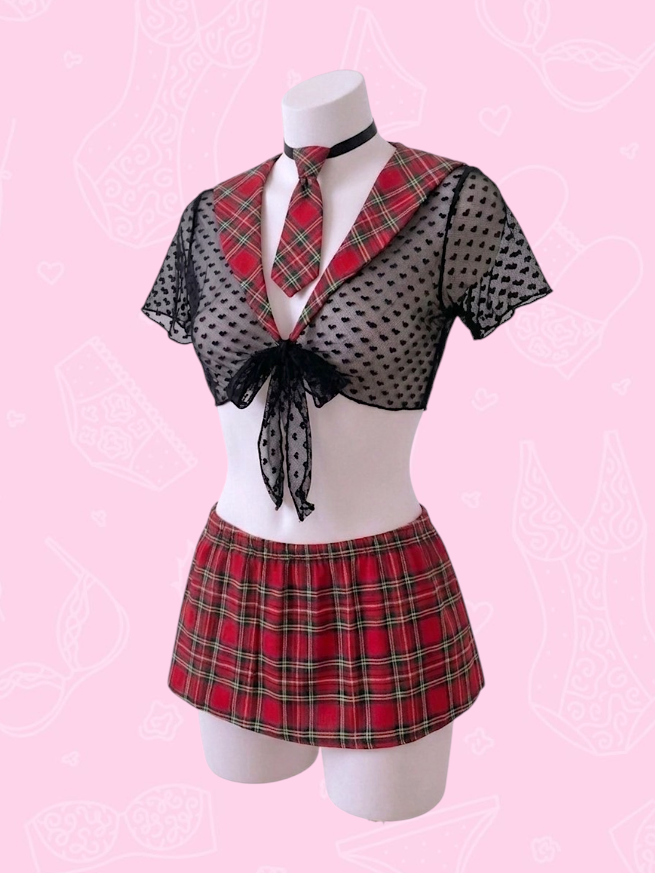 Set Colegiala Mesh