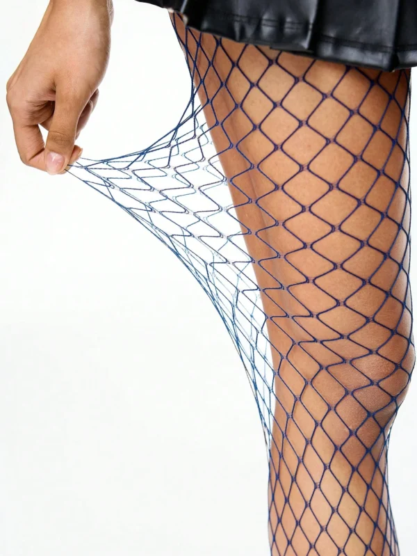 Medias de malla - Azules - Image 2